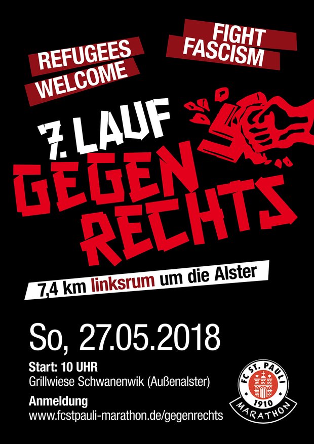 Artikelbild 27. Mai: 7. Lauf gegen Rechts